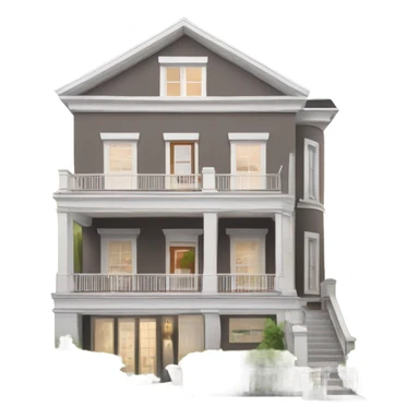 University terrace house  sticker