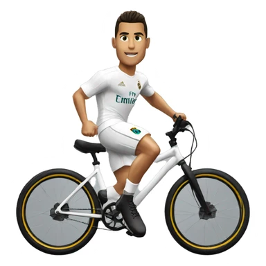 Cr7 bycicle kick sticker