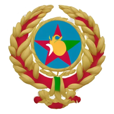 National Emblem Of Azerbaijan sticker