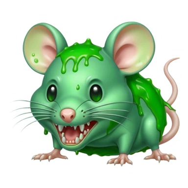 giant corrupted mouse sticker