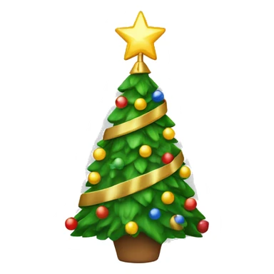 Christmas tree at 1 o’clock ￼ sticker