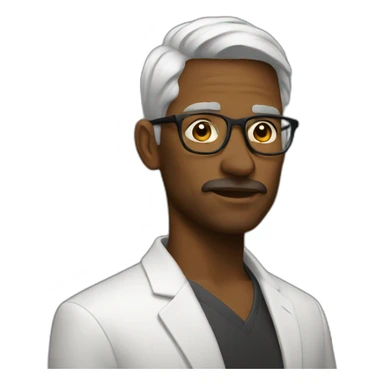 modern art curator sticker