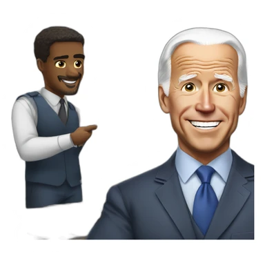 Joe biden tell black men to get back to work sticker