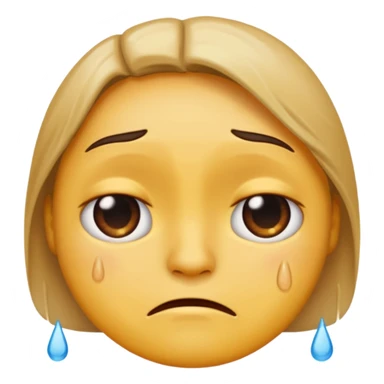 an emoji encapsulating pain sticker