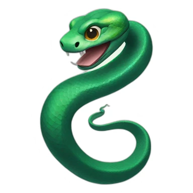 snake with eyepatch sticker