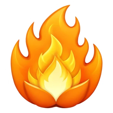 pouvoir ultime en feu sticker