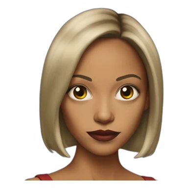 zoe saldana serious sticker