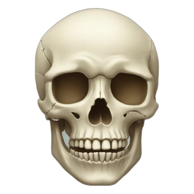 yasified skull sticker