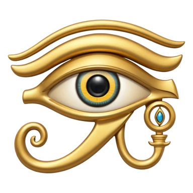 Eye of Horus god sticker