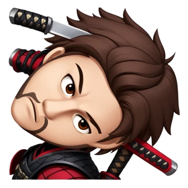 Fierce Samurai sticker