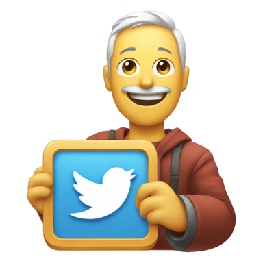 Twitter verification tag sticker