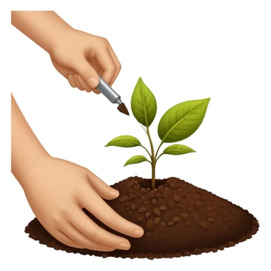 seed being planted sticker