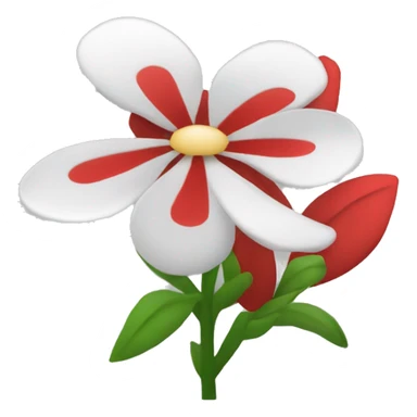 flower with red not allowed slash sticker