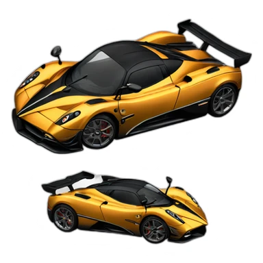 Pagani Zonda Jota sticker