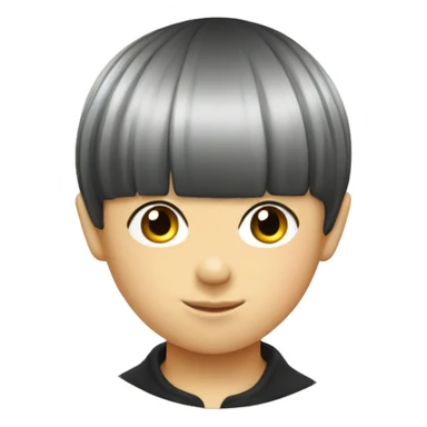 bowl cut sticker