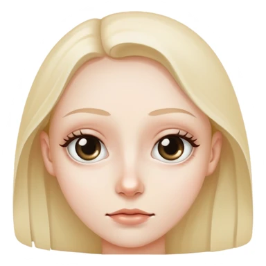 beautiful expressive eyes with dark circles underneath sticker