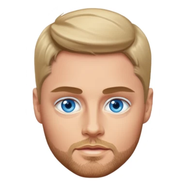 Keith Duffy with blue eyes sticker