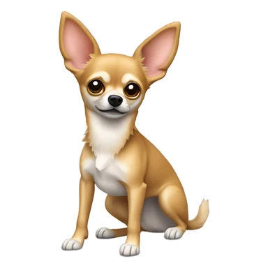 Chihuahua coyote mix sticker