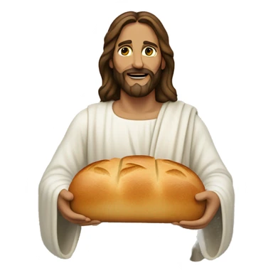 Jesus is the bread of life sticker