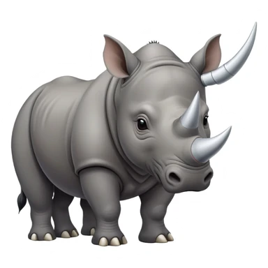 Java Rhinoceros sticker