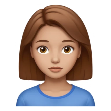 Clean girl I love brwon sticker