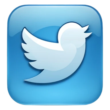 Twitter logo x sticker