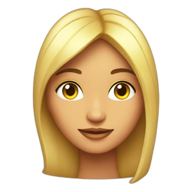 Mujer bella iluminada por el sol sticker