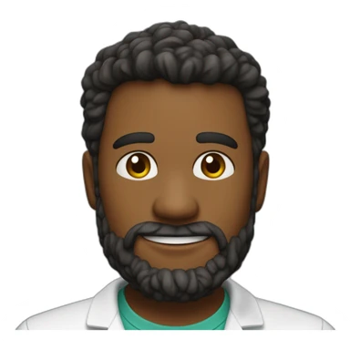 médico maluco-36-anos, -pele-branca,-sem-barba sticker