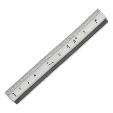 ruler for mesuring instrument sticker
