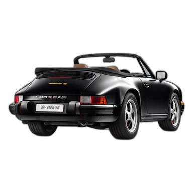 Porsche 911 Cabrio  sticker