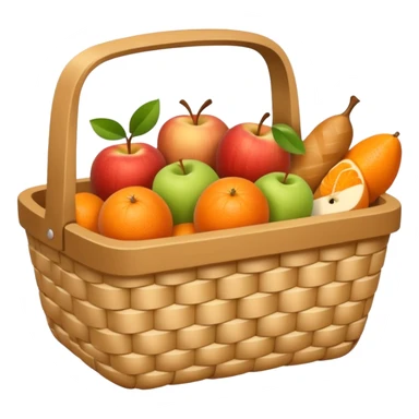 modern basket for shopping sticker