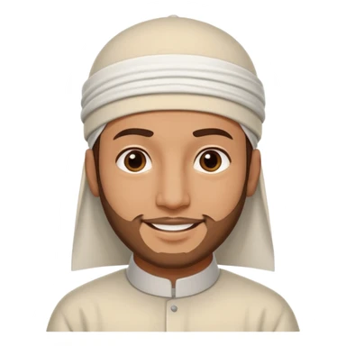 Cute Islamic guy  sticker