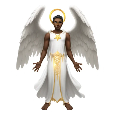 angel lucifer full body sticker