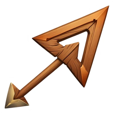 Arrow pointing left sticker