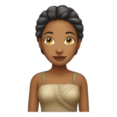 Malagasy woman sticker