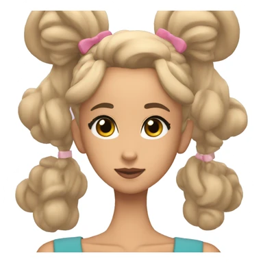 Ariana Grande from the we can’t be friends (wait for your love) music video sticker