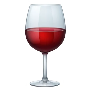 glass of wine  sticker