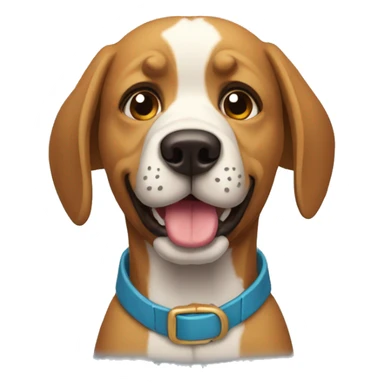 Perro sorprendido  sticker