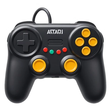 Atari joystick controller sticker