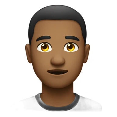 a mix between “😫” and an eyes crossed emoji  sticker