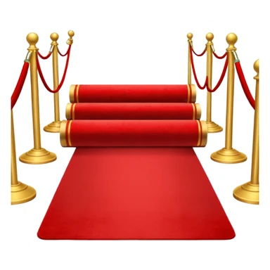 Red carpet sticker