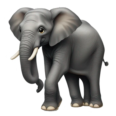 African elephants sticker