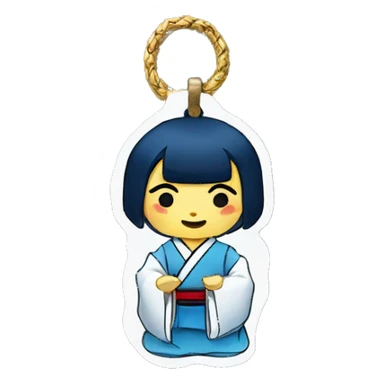 japanese shinto omamori charm sticker