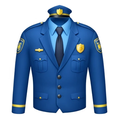 police uniform sticker