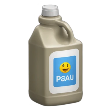 Un bidon d’huile  sticker