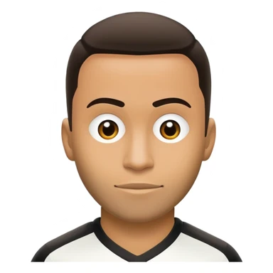 Quero um Emoji do Rodrigo Garro, jogador de futebol  do Sport Club Corinthians Paulista, pensativo com uma interrogação saindo da cabeça dele sticker