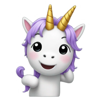 Licorne qui dab sticker