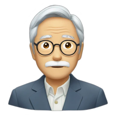 Hayao Miyazaki sticker