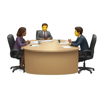 meetings with 2 peoples sticker