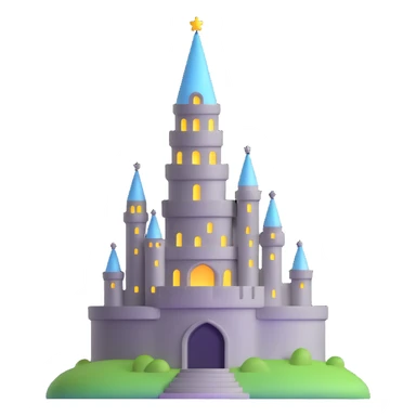 Oxford Babel Tower with glowing silver magic sticker